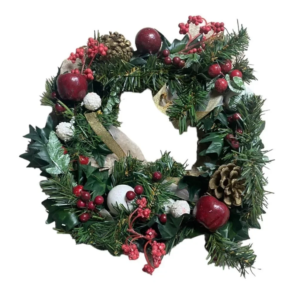 Vintage Holiday Wreath